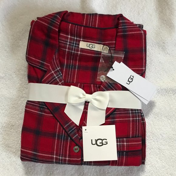 UGG Other - Women's UGG "Raven" Flannel Plaid Pajamas, Size Large, New with Tags